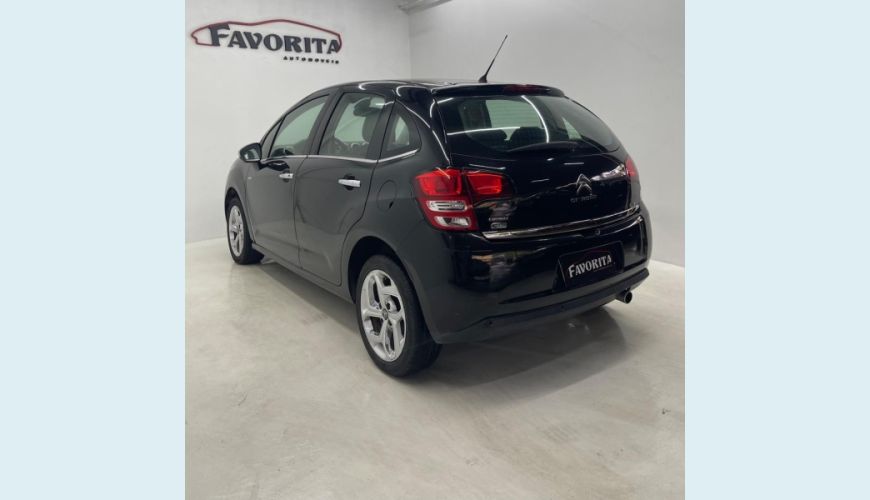 CITROËN C3 120A EXCLUSIV - PRETO - 2014 Foto 3 (Grande)