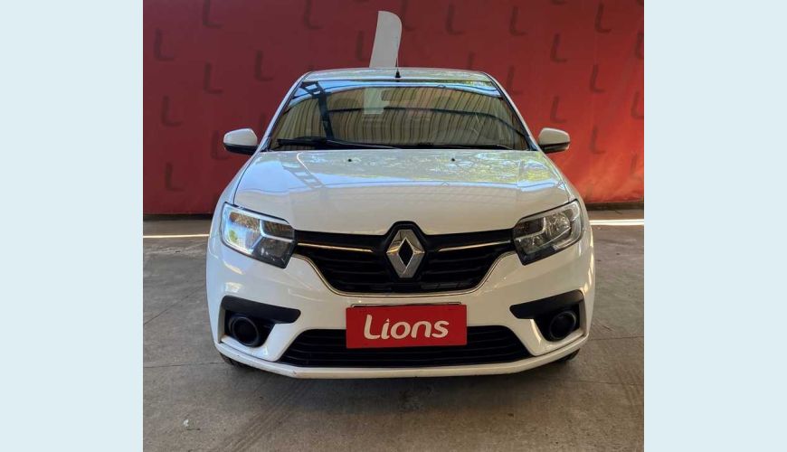 RENAULT LOGAN ZEN 1.0 12V SCE FLEX - BRANCO - 2021 Foto 3 (Grande)