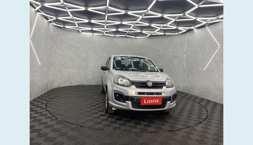 FIAT UNO ATTRACTIVE 1.0 - PRATA - 2021 Foto 3 (Grande)