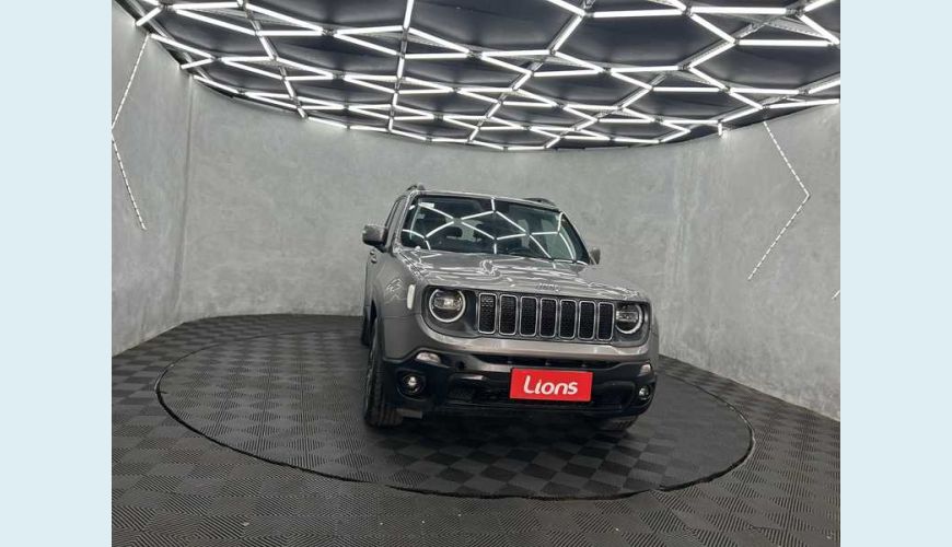 JEEP RENEGADE LONGITUDE 1.8 4X2 AUT. FLEX - CINZA - 2021 Foto 3 (Grande)
