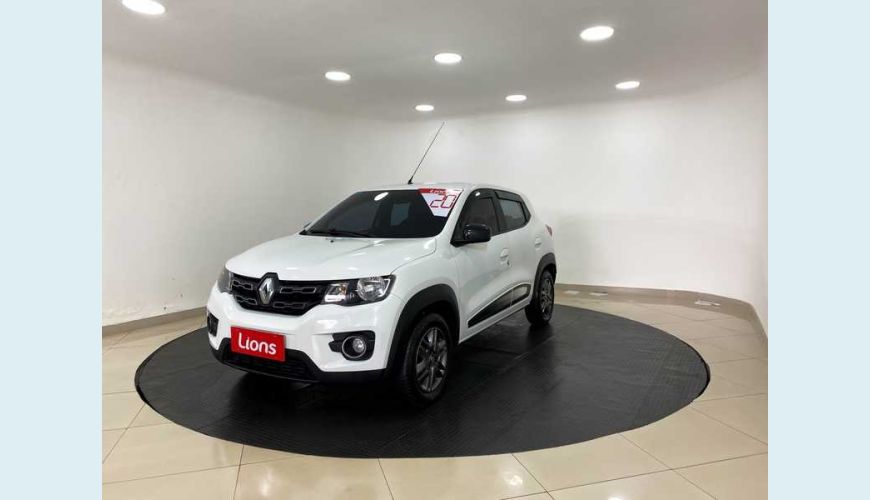 RENAULT KWID INTENSE 1.0 12V SCE FLEX - BRANCO - 2020 Foto 3 (Grande)