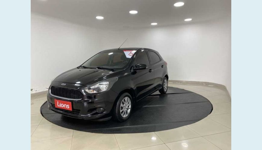 FORD KA SE 1.0 FLEX - PRETO - 2015 Foto 3 (Grande)
