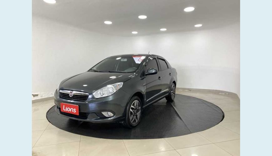 FIAT GRAND SIENA ESSENCE 1.6 16V DUALOGIC FLEX - CINZA - 2013 Foto 3 (Grande)