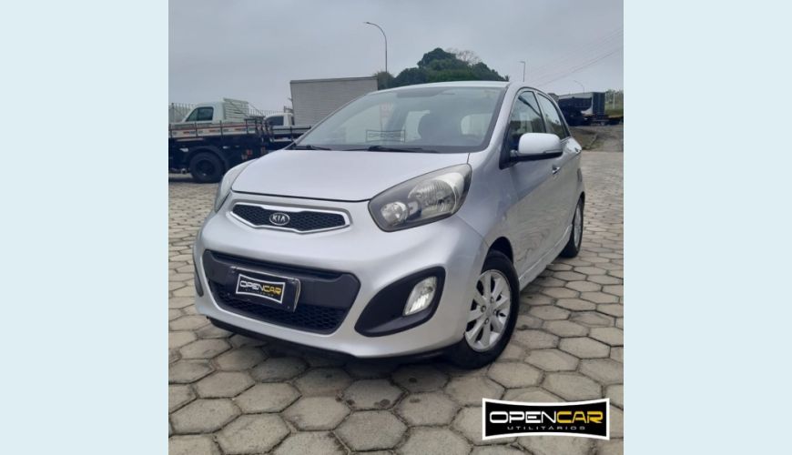 KIA PICANTO 1.0 EX 12V FLEX 4P AUT. - PRATA - 2013 Foto 3 (Grande)