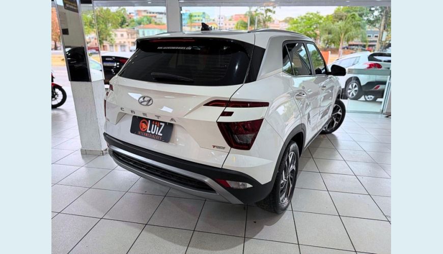 HYUNDAI CRETA 1TA PLATINUM - BRANCO - 2024 Foto 3 (Grande)