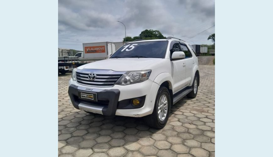 TOYOTA HILUX 2.7 SR 4X2 CD 16V FLEX 4P AUT. - BRANCO - 2015 Foto 3 (Grande)