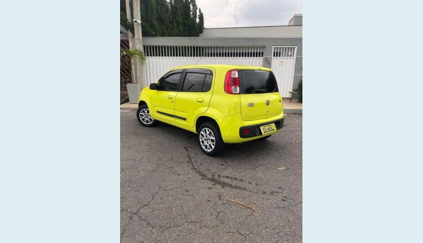 FIAT UNO VIVACE 1.0 - AMARELO - 2011 Foto 3 (Grande)