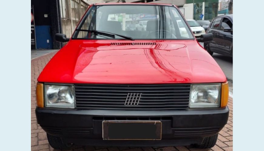 FIAT UNO MILLE 1.0/ I.E./ELECTRONIC/BRIO 2P - VERMELHO - 1993 Foto 3 (Grande)