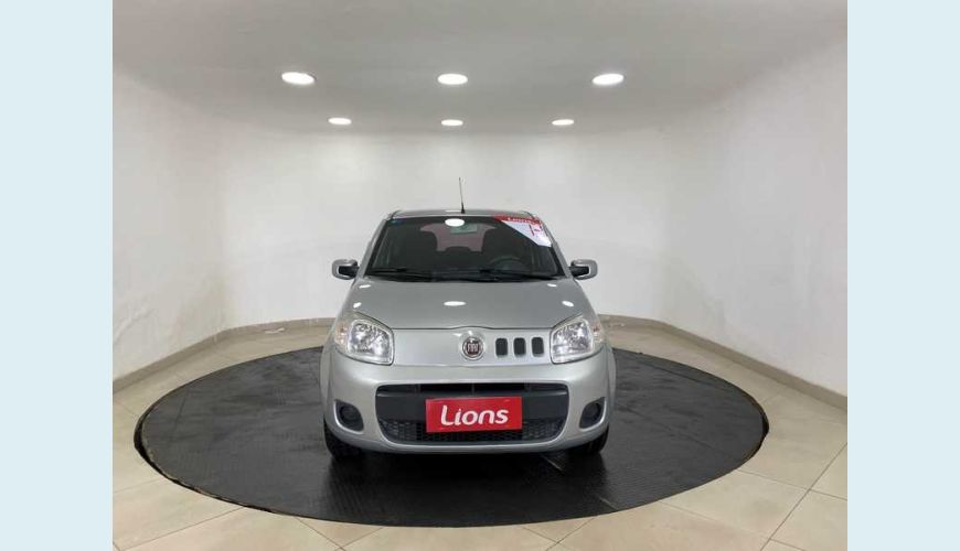 FIAT UNO VIVACE 1.0 8V FLEX 2P - PRATA - 2013 Foto 3 (Grande)