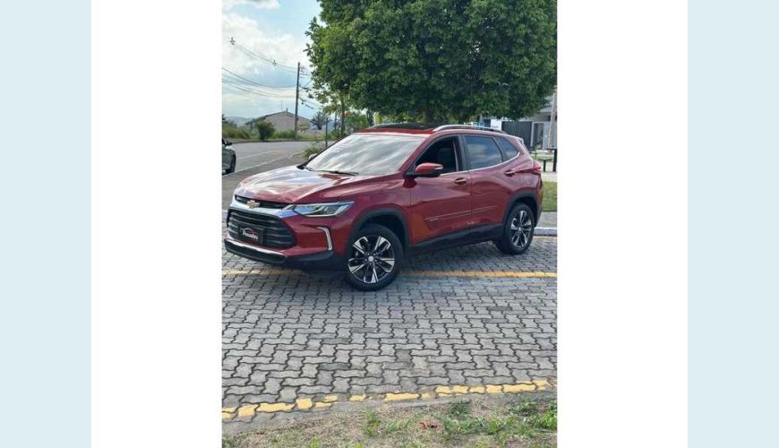 CHEVROLET TRACKER PREMIER 1.2 TURBO AUT. FLEX - VERMELHO - 2021 Foto 3 (Grande)