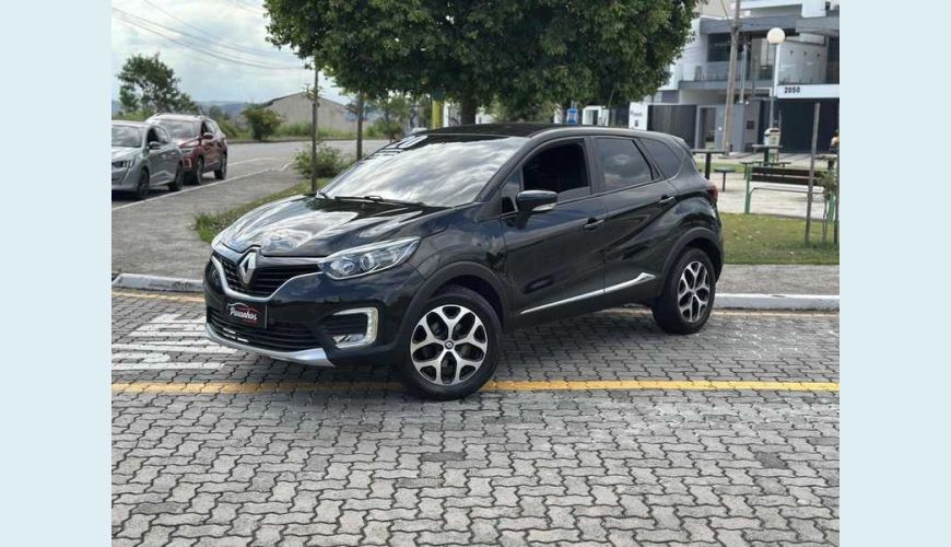 RENAULT CAPTUR INTENSE 1.6 16V SCE CVT FLEX - PRETO - 2020 Foto 3 (Grande)