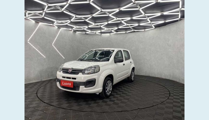FIAT UNO ATTRACTIVE 1.0 8V FLEX 4P - BRANCO - 2019 Foto 3 (Grande)