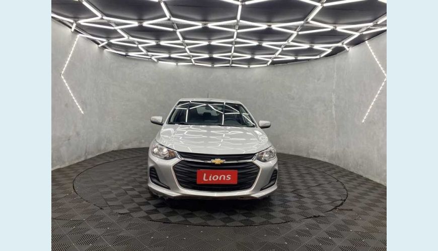 CHEVROLET ONIX LT 1.0 FLEX - PRATA - 2021 Foto 3 (Grande)