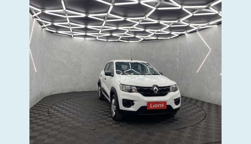 RENAULT KWID ZEN 1.0 12V SCE FLEX - BRANCO - 2020 Foto 3 (Grande)