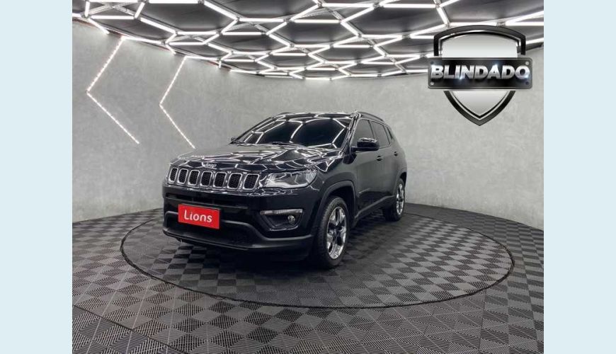 JEEP COMPASS 2.0 LONGITUDE 4X2 AUT. FLEX - PRETO - 2019 Foto 3 (Grande)