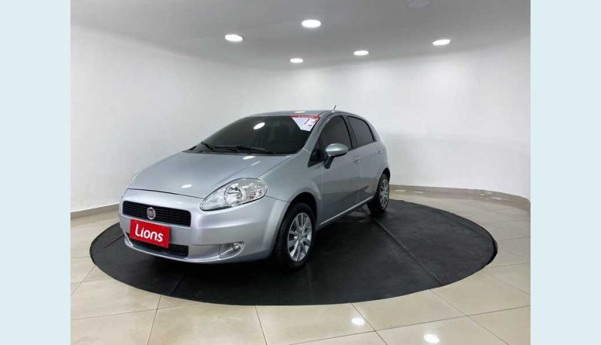 FIAT PUNTO ATTRACTIVE 1.4 FLEX - PRATA - 2012 Foto 3 (Grande)