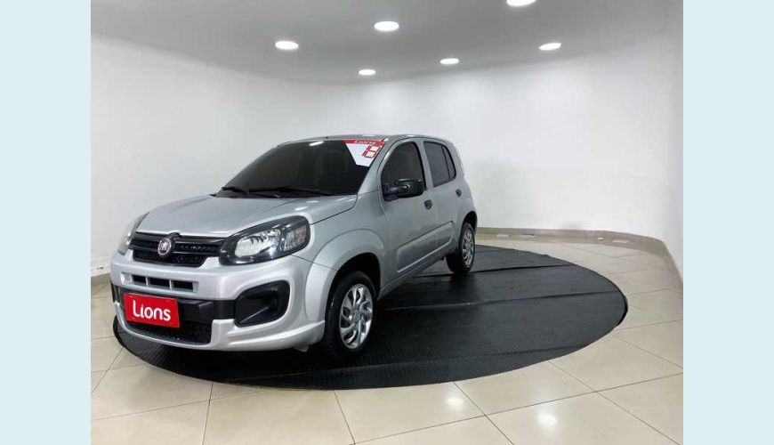 FIAT UNO DRIVE 1.0 FIREFLY FLEX - PRATA - 2018 Foto 3 (Grande)