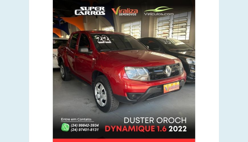 RENAULT DUSTER OROCH - VERMELHO - 2022 Foto 3 (Grande)