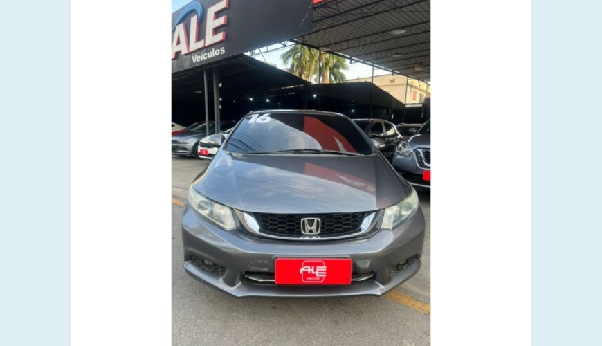 HONDA CIVIC - CINZA - 2016 Foto 3 (Grande)