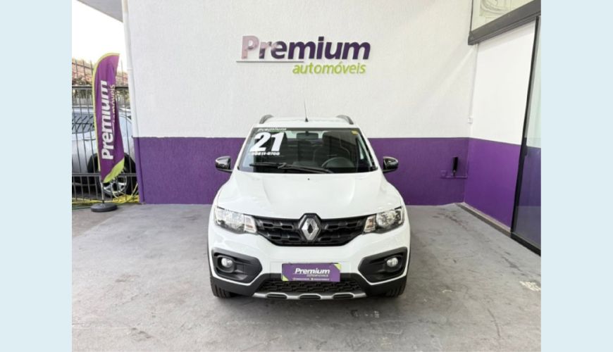 RENAULT KWID - BRANCO - 2021 Foto 3 (Grande)