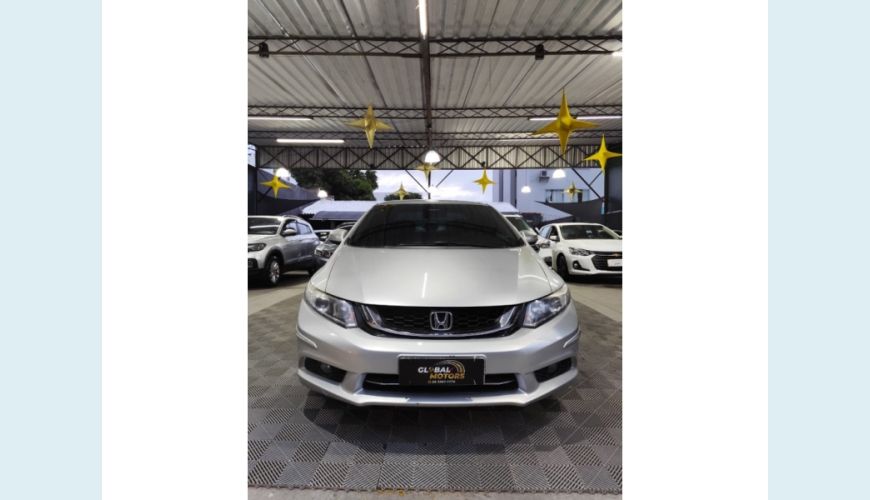 HONDA CIVIC - PRATA - 2015 Foto 3 (Grande)