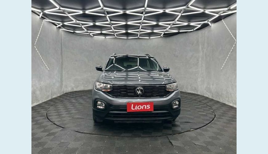 VOLKSWAGEN T-CROSS 1.0 200 TSI 12V AUT. FLEX - PRATA - 2022 Foto 3 (Grande)