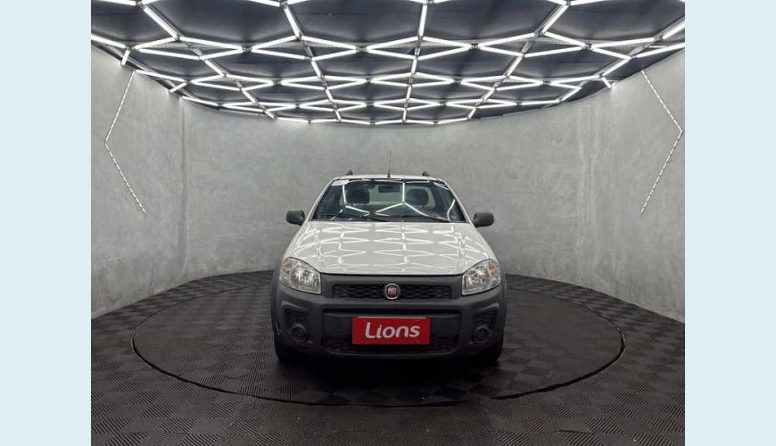 FIAT STRADA HARD WORKING 1.4 FLEX CD - BRANCO - 2020 Foto 3 (Grande)