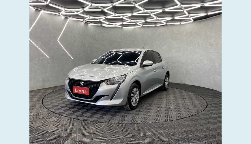 PEUGEOT 208 LIKE 1.6 FLEX - PRATA - 2022 Foto 3 (Grande)