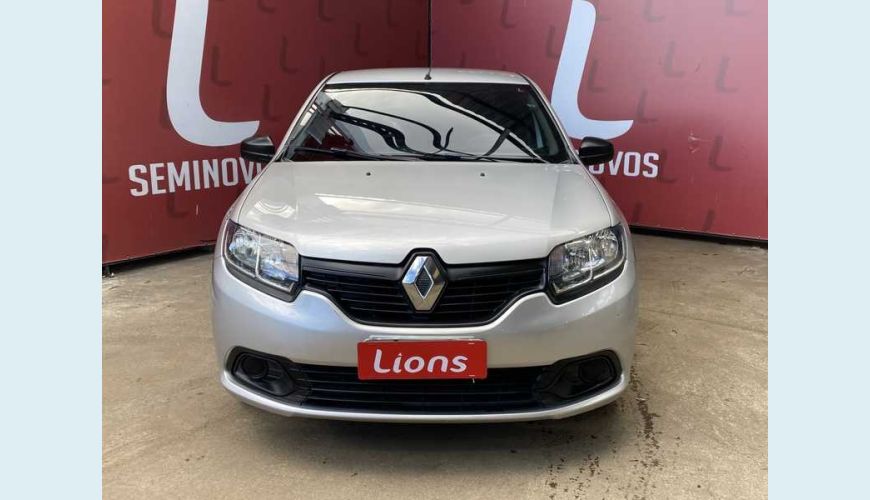 RENAULT LOGAN AUTHENTIQUE 1.0 12V SCE FLEX - PRATA - 2020 Foto 3 (Grande)