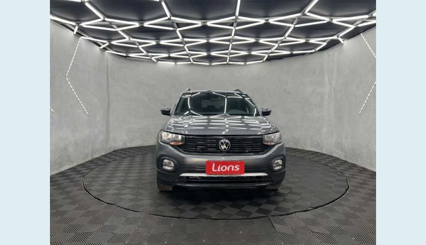 VOLKSWAGEN T-CROSS 1.0 200 TSI 12V AUT. FLEX - CINZA - 2024 Foto 3 (Grande)