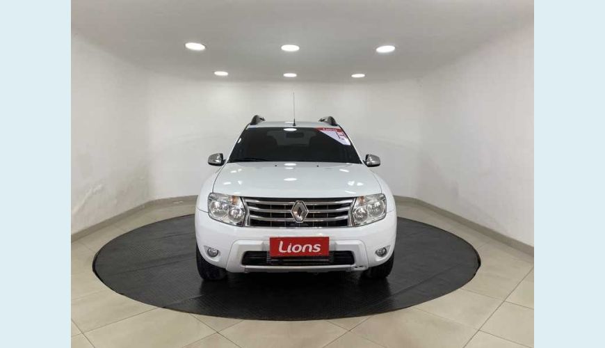 RENAULT DUSTER 2.0 16V DYNAMIQUE (FLEX)(AUT) - BRANCO - 2013 Foto 3 (Grande)