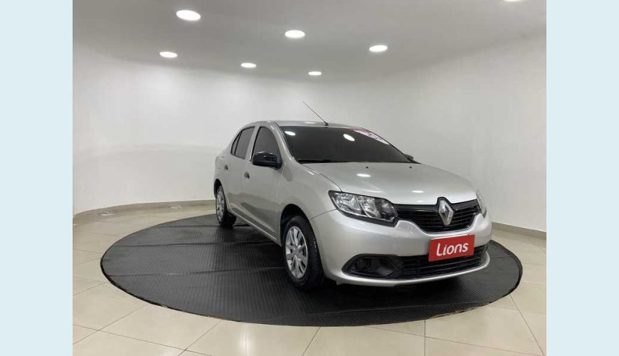 RENAULT LOGAN AUTHENTIQUE 1.0 12V SCE FLEX - PRATA - 2020 Foto 3 (Grande)