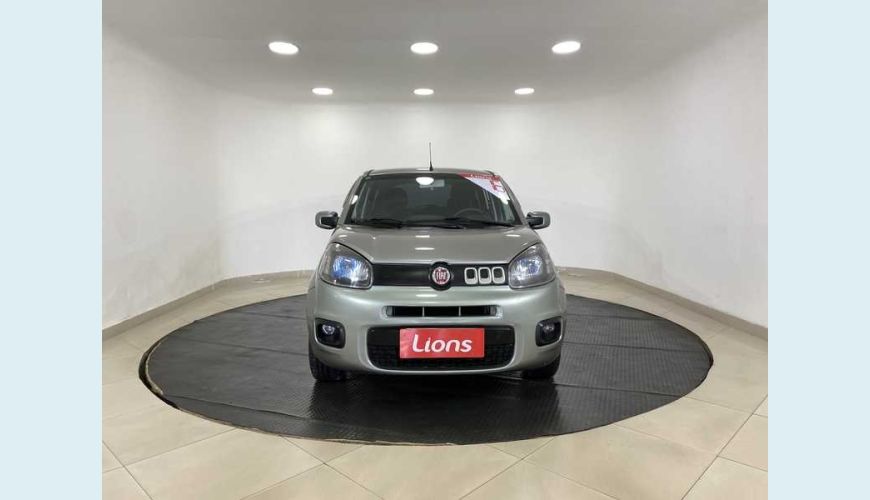 FIAT UNO ATTRACTIVE 1.0 (FLEX) 4P - CINZA - 2016 Foto 3 (Grande)