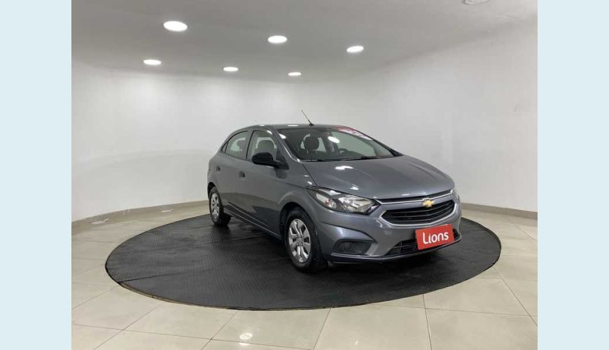 CHEVROLET ONIX 1.0 (FLEX) - CINZA - 2020 Foto 3 (Grande)