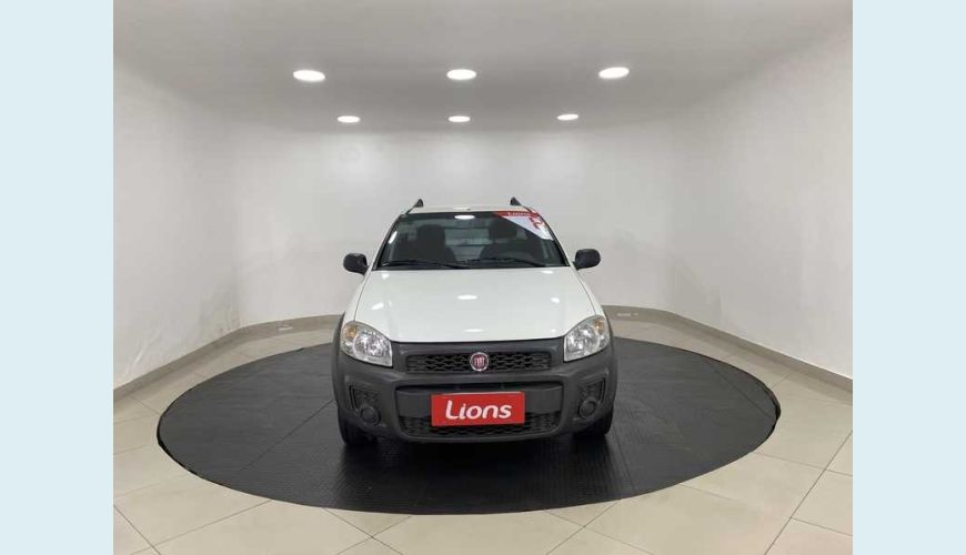 FIAT STRADA HARD WORKING 1.4 (FLEX) (CABINE SIMPLES) - BRANCO - 2018 Foto 3 (Grande)