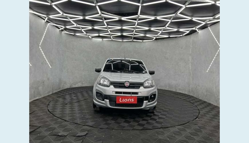 FIAT UNO ATTRACTIVE 1.0 - PRATA - 2021 Foto 3 (Grande)