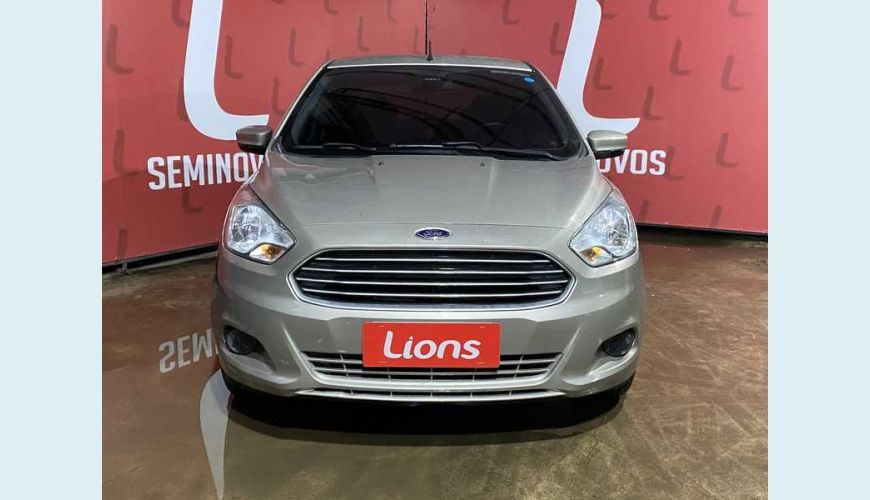 FORD KA SEDAN SE PLUS 1.0 FLEX - PRATA - 2015 Foto 3 (Grande)
