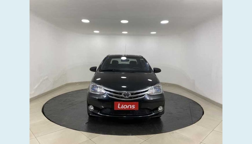 TOYOTA ETIOS SEDAN XLS 1.5 FLEX - PRETO - 2014 Foto 3 (Grande)