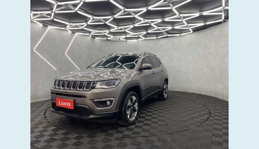 JEEP COMPASS 2.0 LONGITUDE 4X2 AUT. FLEX - CINZA - 2019 Foto 3 (Grande)