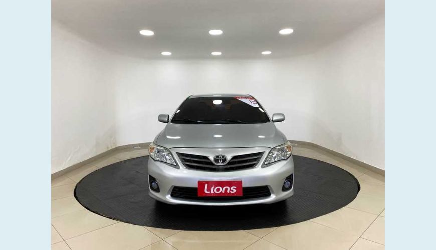 TOYOTA COROLLA SEDAN 1.8 DUAL VVT-I GLI FLEX - PRATA - 2013 Foto 3 (Grande)