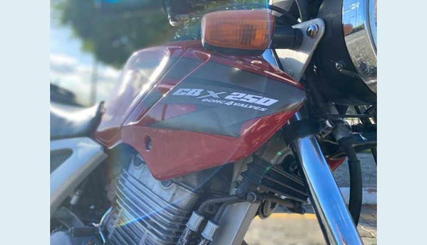 HONDA CBX 250 TWISTER - VERMELHO - 2008 Foto 3 (Grande)