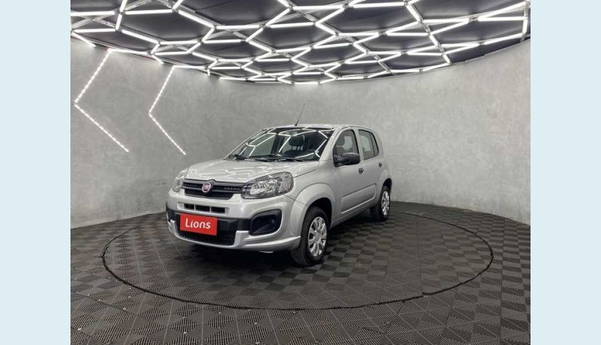 FIAT UNO ATTRACTIVE 1.0 - PRATA - 2021 Foto 3 (Grande)