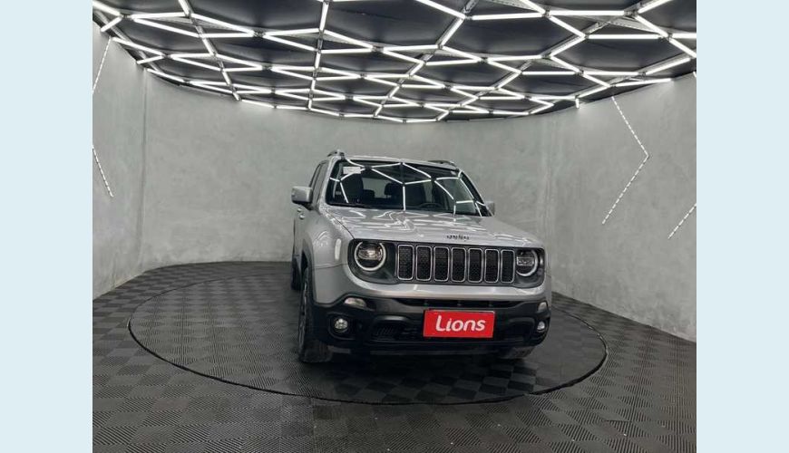 JEEP RENEGADE LONGITUDE 1.8 4X2 AUT. FLEX - PRATA - 2021 Foto 3 (Grande)