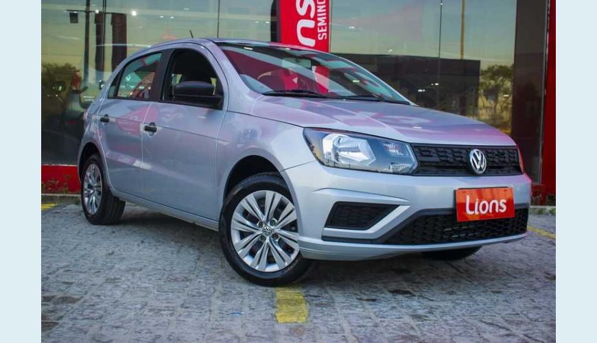 VOLKSWAGEN GOL 1.0 12V (FLEX) - PRATA - 2019 Foto 3 (Grande)
