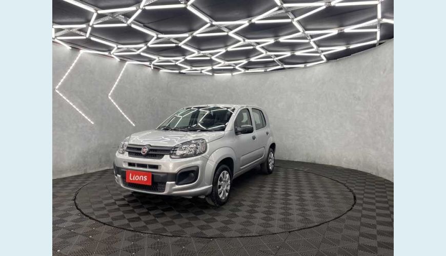 FIAT UNO ATTRACTIVE 1.0 - PRATA - 2021 Foto 3 (Grande)