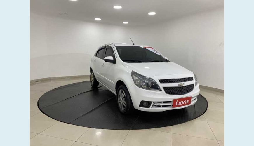 CHEVROLET AGILE LTZ 1.4 8V (FLEX) - BRANCO - 2013 Foto 3 (Grande)