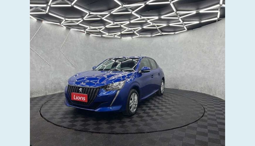 PEUGEOT 208 ACTIVE 1.6 FLEX 16V 5P AUT. - AZUL - 2022 Foto 3 (Grande)