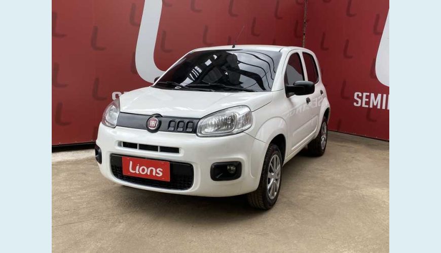 FIAT UNO ATTRACTIVE 1.0 FLEX 4P - BRANCO - 2016 Foto 3 (Grande)