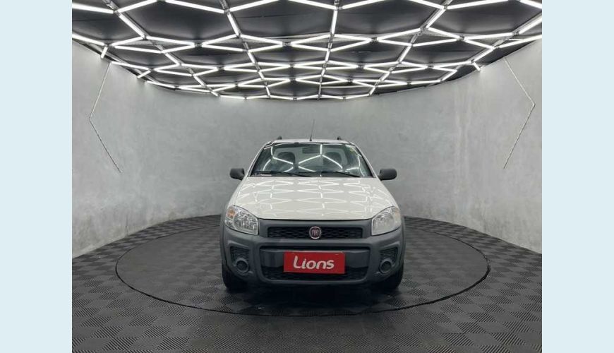 FIAT STRADA HARD WORKING 1.4 FLEX CD - BRANCO - 2020 Foto 3 (Grande)