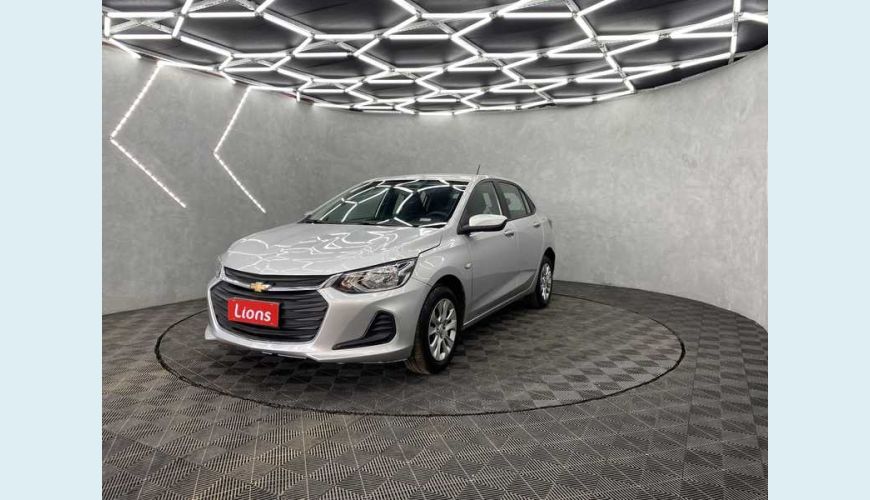 CHEVROLET ONIX LT 1.0 (FLEX) - PRATA - 2020 Foto 3 (Grande)